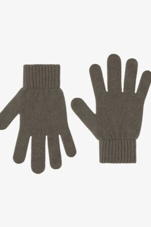 Merino Wool Gloves - Dusty Olive