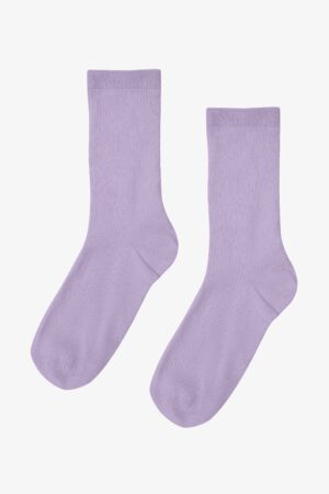 Women Classic Organic Sock - Soft Lavender