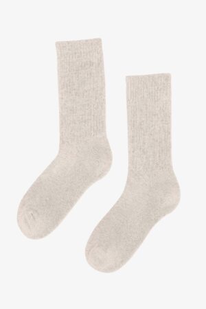 Organic Active Sock - Ivory White